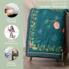 image:imageMaison d Hermine Throw Blanket for Couch Lightweight Soft Warm Breathable Cotton Throw Blankets for Bed Girls Boys Women Men Travel Living Room Gifts for Mothers Day 60 X 80 Summer Whisper30  Hygge Christmas