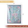 image:imageMaison d Hermine Throw Blanket for Couch Lightweight Soft Warm Breathable Cotton Throw Blankets for Bed Girls Boys Women Men Travel Living Room Gifts for Mothers Day 60 X 80 Summer Whisper12  Sweet Rose Lavender