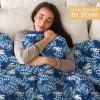 image:imageMaison d Hermine Throw Blanket for Couch Lightweight Soft Warm Breathable Cotton Throw Blankets for Bed Girls Boys Women Men Travel Living Room Gifts for Mothers Day 60 X 80 Summer Whisper29  Feuillage