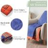 image:imageMaison d Hermine Throw Blanket for Couch Lightweight Soft Warm Breathable Cotton Throw Blankets for Bed Girls Boys Women Men Travel Living Room Gifts for Mothers Day 60 X 80 Summer Whisper15  Kelim