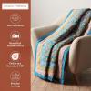 image:imageMaison d Hermine Throw Blanket for Couch Lightweight Soft Warm Breathable Cotton Throw Blankets for Bed Girls Boys Women Men Travel Living Room Gifts for Mothers Day 60 X 80 Summer Whisper06  Kerala