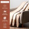 image:imageMaison d Hermine Throw Blanket for Couch Lightweight Soft Warm Breathable Cotton Throw Blankets for Bed Girls Boys Women Men Travel Living Room Gifts for Mothers Day 60 X 80 Summer Whisper09  Birdies on Wire