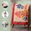 image:imageMaison d Hermine Throw Blanket for Couch Lightweight Soft Warm Breathable Cotton Throw Blankets for Bed Girls Boys Women Men Travel Living Room Gifts for Mothers Day 60 X 80 Summer Whisper31  Kalahari