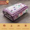 image:imageMaison d Hermine Throw Blanket for Couch Lightweight Soft Warm Breathable Cotton Throw Blankets for Bed Girls Boys Women Men Travel Living Room Gifts for Mothers Day 60 X 80 Summer Whisper43  Chardon