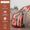 image:imageMaison d Hermine Throw Blanket for Couch Lightweight Soft Warm Breathable Cotton Throw Blankets for Bed Girls Boys Women Men Travel Living Room Gifts for Mothers Day 60 X 80 Summer Whisper31  Kalahari