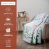 image:imageMaison d Hermine Throw Blanket for Couch Lightweight Soft Warm Breathable Cotton Throw Blankets for Bed Girls Boys Women Men Travel Living Room Gifts for Mothers Day 60 X 80 Summer Whisper14  Snowy World