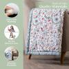 image:imageMaison d Hermine Throw Blanket for Couch Lightweight Soft Warm Breathable Cotton Throw Blankets for Bed Girls Boys Women Men Travel Living Room Gifts for Mothers Day 60 X 80 Summer Whisper28  Nellore
