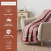 image:imageMaison d Hermine Throw Blanket for Couch Lightweight Soft Warm Breathable Cotton Throw Blankets for Bed Girls Boys Women Men Travel Living Room Gifts for Mothers Day 60 X 80 Summer Whisper10  Fair Isle