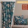 image:imageMaison d Hermine Decorative Pillow Covers 12 x 20 inch Rectangle 100 Cotton Throw Pillow Covers with Invisible Zipper  Living Room Couch Chair Sofas Gifts  Mothers Day  Luxury Loft  Dark Teal