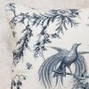 image:imageMaison d Hermine Decorative Pillow Covers 18 x 18 inch Square 100 Cotton Toile Throw Pillow Covers with Invisible Zipper for Living Room Couch Chair Sofas Gifts for Mothers Day  Paradise  Delft