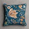 image:imageMaison d Hermine Decorative Pillow Covers 20 x 20 inch Square 100 Cotton Throw Pillow Covers with Invisible Zipper for Living Room Couch Chair Sofas Gifts for Mothers Day  Luxury Loft  Dark Teal