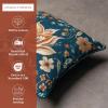 image:imageMaison d Hermine Decorative Pillow Covers 20 x 20 inch Square 100 Cotton Throw Pillow Covers with Invisible Zipper for Living Room Couch Chair Sofas Gifts for Mothers Day  Luxury Loft  Dark Teal