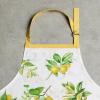 image:imageMaison d Hermine 100 Cotton Apron for women with Pocket Kitchen Chef Apron for Men Cooking Mothers Day Gifts002  Limoncello