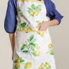image:imageMaison d Hermine 100 Cotton Apron for women with Pocket Kitchen Chef Apron for Men Cooking Mothers Day Gifts002  Limoncello