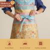 image:imageMaison d Hermine 100 Cotton Apron for women with Pocket Kitchen Chef Apron for Men Cooking Mothers Day Gifts003  Marquise