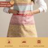 image:imageMaison d Hermine 100 Cotton Apron for women with Pocket Kitchen Chef Apron for Men Cooking Mothers Day Gifts004  Provence