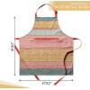 image:imageMaison d Hermine 100 Cotton Apron for women with Pocket Kitchen Chef Apron for Men Cooking Mothers Day Gifts004  Provence
