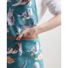 image:imageMaison d Hermine 100 Cotton Apron for women with Pocket Kitchen Chef Apron for Men Cooking Mothers Day Gifts009  Cats Will Be Cats
