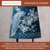 image:imageMaison d Hermine 100 Cotton Apron for women with Pocket Kitchen Chef Apron for Men Cooking Mothers Day Gifts011  Peacock Utopia  Deep Sea