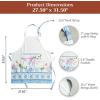 image:imageMaison d Hermine 100 Cotton Apron for women with Pocket Kitchen Chef Apron for Men Cooking Mothers Day Gifts013  Canton