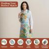 image:imageMaison d Hermine 100 Cotton Apron for women with Pocket Kitchen Chef Apron for Men Cooking Mothers Day Gifts015  Agrume