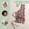 image:imageMaison d Hermine 100 Cotton Apron for women with Pocket Kitchen Chef Apron for Men Cooking Mothers Day Gifts020  Foods from the Woods