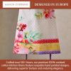 image:imageMaison d Hermine 100 Cotton Apron for women with Pocket Kitchen Chef Apron for Men Cooking Mothers Day Gifts023  Summer Joy