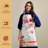 image:imageMaison d Hermine 100 Cotton Apron for women with Pocket Kitchen Chef Apron for Men Cooking Mothers Day Gifts023  Summer Joy