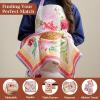 image:imageMaison d Hermine 100 Cotton Apron for women with Pocket Kitchen Chef Apron for Men Cooking Mothers Day Gifts023  Summer Joy