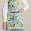 image:imageMaison d Hermine 100 Cotton Apron for women with Pocket Kitchen Chef Apron for Men Cooking Mothers Day Gifts025  Citrus