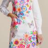image:imageMaison d Hermine 100 Cotton Apron for women with Pocket Kitchen Chef Apron for Men Cooking Mothers Day Gifts026  Happy Florals  High Summer