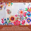 image:imageMaison d Hermine 100 Cotton Apron for women with Pocket Kitchen Chef Apron for Men Cooking Mothers Day Gifts026  Happy Florals  High Summer