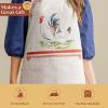image:imageMaison d Hermine 100 Cotton Apron for women with Pocket Kitchen Chef Apron for Men Cooking Mothers Day Gifts027  Campagne