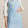 image:imageMaison d Hermine 100 Cotton Apron for women with Pocket Kitchen Chef Apron for Men Cooking Mothers Day Gifts028  Ibiza  Blue
