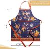 image:imageMaison d Hermine 100 Cotton Apron for women with Pocket Kitchen Chef Apron for Men Cooking Mothers Day Gifts029  Kelim  Infinity