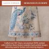 image:imageMaison d Hermine 100 Cotton Apron for women with Pocket Kitchen Chef Apron for Men Cooking Mothers Day Gifts035  Peacock Utopia  Sandy Beach