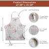 image:imageMaison d Hermine 100 Cotton Apron for women with Pocket Kitchen Chef Apron for Men Cooking Mothers Day Gifts036  Champ De Mars