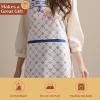 image:imageMaison d Hermine 100 Cotton Apron for women with Pocket Kitchen Chef Apron for Men Cooking Mothers Day Gifts037  Faience