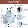 image:imageMaison d Hermine 100 Cotton Apron for women with Pocket Kitchen Chef Apron for Men Cooking Mothers Day Gifts038  Lazy Summer Days