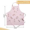 image:imageMaison d Hermine 100 Cotton Apron for women with Pocket Kitchen Chef Apron for Men Cooking Mothers Day Gifts039  Easter