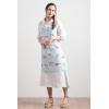 image:imageMaison d Hermine 100 Cotton Apron for women with Pocket Kitchen Chef Apron for Men Cooking Mothers Day Gifts040  Flamingo Love