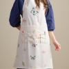 image:imageMaison d Hermine 100 Cotton Apron for women with Pocket Kitchen Chef Apron for Men Cooking Mothers Day Gifts041  Botanical Fresh