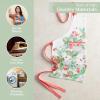 image:imageMaison d Hermine 100 Cotton Apron for women with Pocket Kitchen Chef Apron for Men Cooking Mothers Day Gifts048  Strawberry Summer