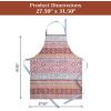 image:imageMaison d Hermine 100 Cotton Apron for women with Pocket Kitchen Chef Apron for Men Cooking Mothers Day Gifts050  Fair Isle