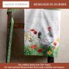 image:imageMaison d Hermine 100 Cotton Apron for women with Pocket Kitchen Chef Apron for Men Cooking Mothers Day Gifts051  Basse Cour