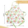 image:imageMaison d Hermine 100 Cotton Apron for women with Pocket Kitchen Chef Apron for Men Cooking Mothers Day Gifts056  Apples  Pears