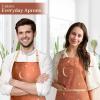 image:imageMaison d Hermine 100 Cotton Apron for women with Pocket Kitchen Chef Apron for Men Cooking Mothers Day Gifts059  Singing Birds