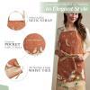 image:imageMaison d Hermine 100 Cotton Apron for women with Pocket Kitchen Chef Apron for Men Cooking Mothers Day Gifts059  Singing Birds