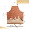 image:imageMaison d Hermine 100 Cotton Apron for women with Pocket Kitchen Chef Apron for Men Cooking Mothers Day Gifts059  Singing Birds