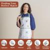 image:imageMaison d Hermine 100 Cotton Apron for women with Pocket Kitchen Chef Apron for Men Cooking Mothers Day Gifts061  Printemps